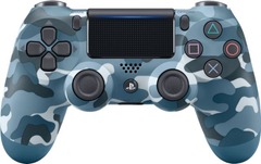 Playstation Dualshock 4 Blue Camouflage Controller (New)